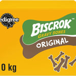 Pedigree Biscrok Original 10 kg Snacks, Dog Treats Gravy Bones Biscuits Dog Treats, Megapack