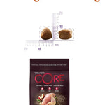 Wellness CORE Adult Active Life, Dry Dog Food, Dog Food Dry, Grain Free Dog Food, High Meat Content, Chicken & Turkey, 10 kg