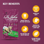 Dr John Hypoallergenic Duck & Salmon Dry Dog Food 12.5kg – Wheat Free & Chicken Free Dog Food Recipe for Sensitive Stomach & Allergies – Complete Adult & Senior Working Dog Food