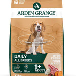 Arden Grange Adult Dry Dog Food Rich in Pork and Rice, 12 kg
