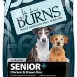 Burns Natural Nutrition Senior + Complete Dry Dog Food Chicken & Brown Rice 12kg