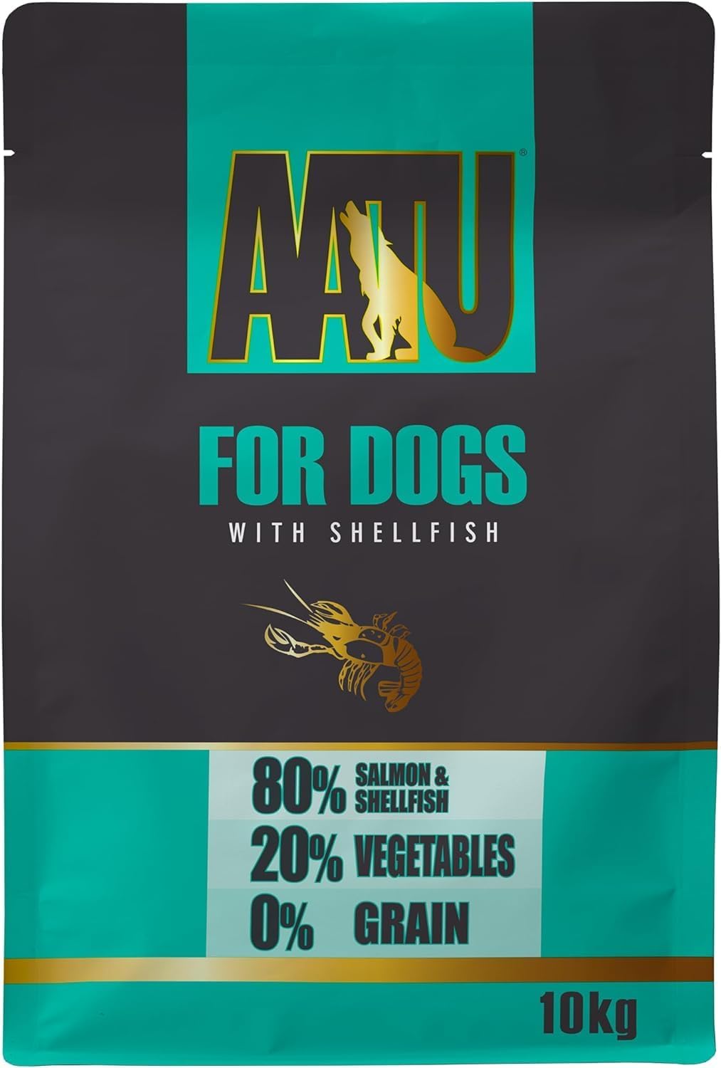 AATU 80/20 Dry Dog Food - Shellfish 10kg