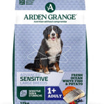 Arden Grange Sensitive Large Breed Ocean White Fish & Potato 12 kg - Hypoallergenic Grain Free Dog Food for Large Breeds with Prebiotics, Joint Support and Omega Fatty Acids