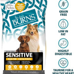 Burns Pet Nutrition Sensitive Grain Free Duck and Potato Adult Dry Dog Food, 12 kg