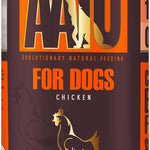 AATU 90/10 Premium Wet Adult Dog Food, Chicken, 6x400g Tins, Grain-Free