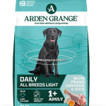 Arden Grange Adult Dry Dog Food Light with Fresh Chicken and Rice, 12 kg