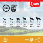 Chappie - Dry Dog Food for Adult Dogs - with Chicken and Wholegrain Cereal - 15 kg