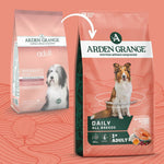 Arden Grange Adult Dry Dog Food with Fresh Salmon and Rice, 11.5 kg