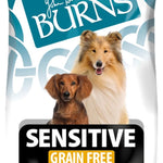 Burns Pet Nutrition Sensitive Grain Free Duck and Potato Adult Dry Dog Food, 12 kg