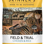 Skinner’s Field & Trial Chicken & Rice – Complete Dry Adult Dog Food, Sensitive, Gentle Digestion, 15kg