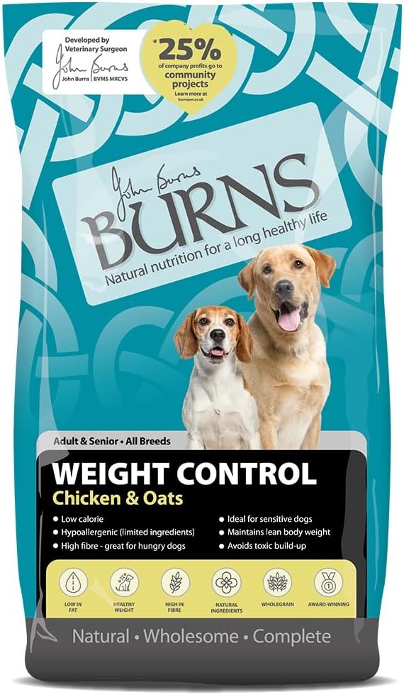 Burns Pet Nutrition Hypoallergenic Complete Dry Dog Food Adult and
