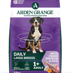 Arden Grange Adult Large Breed Dry Dog Food with Fresh Chicken and Rice, 12 kg