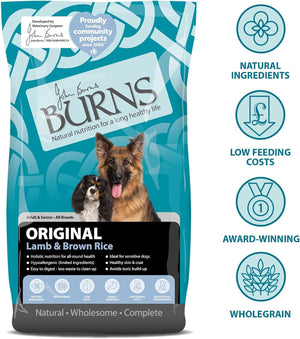 Burns Dog Original Lamb & Brown Rice 12kg