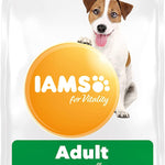 IAMS Complete Dry Dog Food for Adult 1+ Small and Medium Breeds with Lamb 12 kg