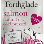 Forthglade Dry Dog Food, Cold Pressed, (6kg Resealable Bag), Salmon with Vegetables, Hypoallergenic Dog Food, Grain Free Complete Meal, Natural Puppy, Adult and Senior Dry Dog Food For Good Gut Health