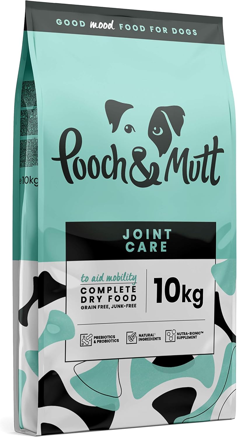 Pooch & Mutt - Joint Care, Complete Dry Dog Food (Grain Free), Salmon and Sweet Potato, 10kg