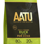 AATU 80/20 Dry Dog Food, Duck, High Protein, Grain Free Recipe, No Artificial Ingredients, 5 kg