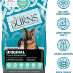 Burns Dog Original Fish & Brown Rice 12kg