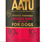 AATU Premium Wet Adult Dog Food 400g (Variety Pack of 6) - Chicken, Beef, Duck & Turkey Tins - Natural & Finest Raw Ingredients - High Protein - Grain Free -Complete & Balanced Nutrition For Dogs