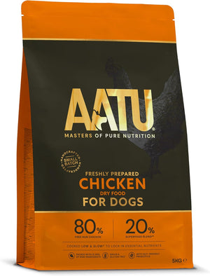 AATU 80/20 Complete Dry Dog Food, Chicken 5kg