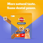 PEDIGREE DENTASTIX - Dental Dog Chews - Adult Large Dogs 25kg+ - 4 x 28 Sticks - Megapack of Dog Dental Sticks