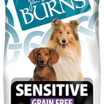 Burns Pet Nutrition Complete Dry Hypoallergenic Dog Food For Sensitive Dogs – Turkey and Potato 12 kg