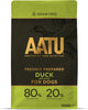 AATU 80/20 Grain Free Duck Dry Dog Food - 10kg
