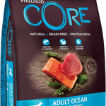 Wellness CORE Adult Ocean, Dry Dog Food, Dog Food Dry For Healthy Skin and Shiny Coat, Grain Free, High Fish Content, Salmon & Tuna, 10 kg