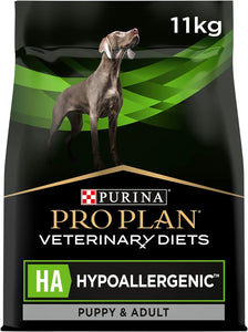 PRO PLAN VETERINARY DIETS HA Hypoallergenic Dry Dog Food 11kg