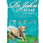 Dr John Complete Dry Dog Food, Flake with Chicken 15 kg