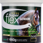 NAF Five Star Superflex Senior 660g – Joint Support Supplement for Hard Working & Older Horses – Glucosamine, MSM, Chondroitin & Omega-3 – Promotes Mobility, Flexibility & Comfort
