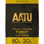 AATU 80/20 Complete Dry Dog Food, Turkey 10kg