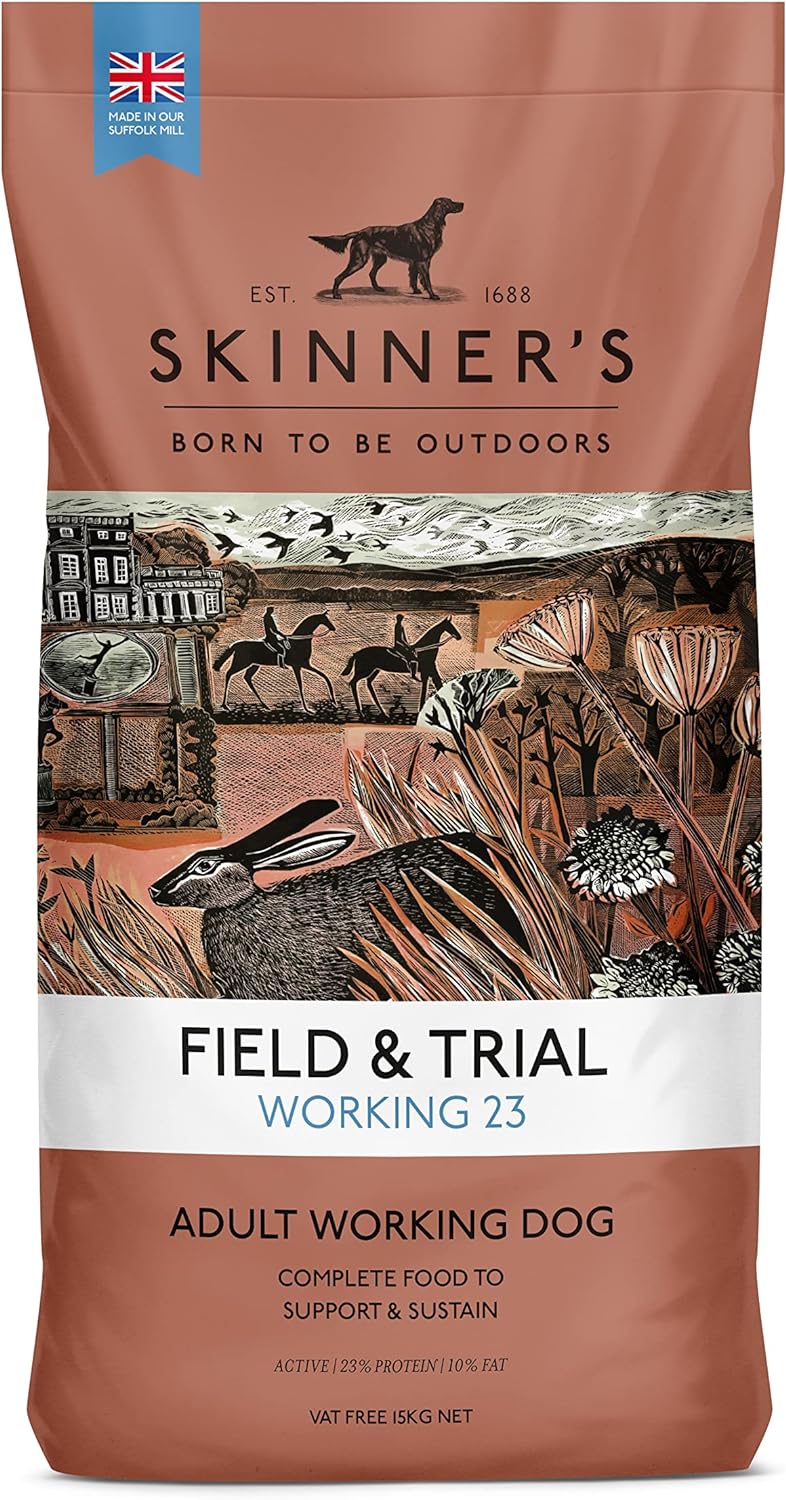 Skinner's Field & Trial Complete Dry Working 23 Adult Dog Food, 15 kg