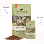 Skinner’s Field & Trial Grain Free Chicken & Sweet Potato – Complete Dry Adult Dog Food, For Dogs with Intolerance to Grains, 15kg