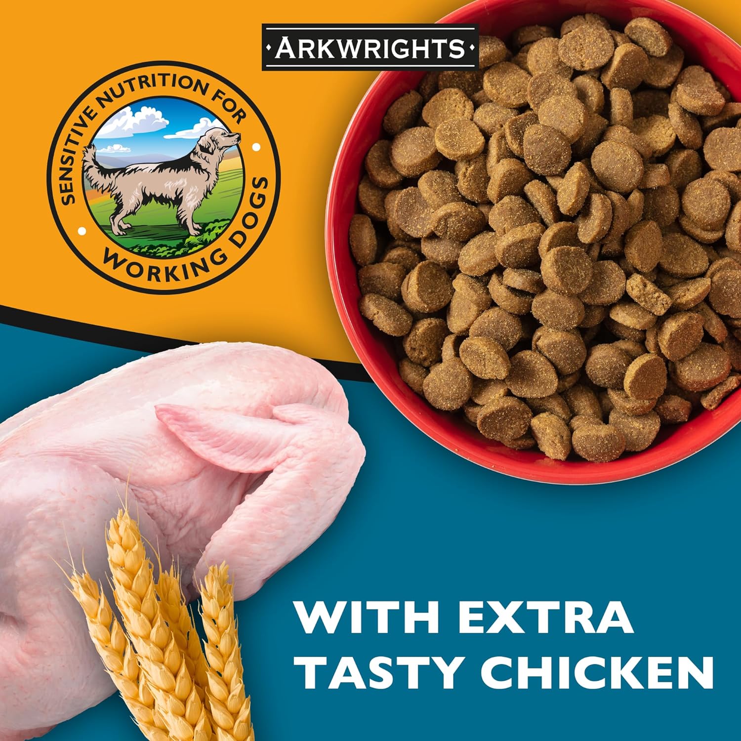 Arkwrights Sensitive Complete Dry Dog Food 15kg