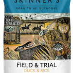 Skinner’s Field & Trial Duck & Rice – Complete Dry Adult Dog Food, Sensitive, Hypoallergenic, For Active Dogs, 15kg