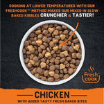 Harringtons Just 6 Complete Grain Free Dry Adult Dog Food Chicken 12kg - With Added Fresh Baked Bites