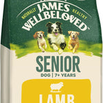 James Wellbeloved Complete Dry Senior Dog Food Lamb and Rice, 15 kg