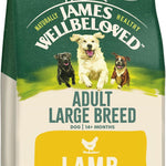 James Wellbeloved Adult Large Breed Lamb and Rice 15 kg Bag, Hypoallergenic Dry Dog Food