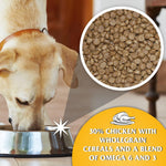 Dr John Puppy Dry Dog Food 10kg – High Protein Chicken Puppy Food with Omega 3 for Brain Development – Complete Nutrition for Working & Active Breed Puppies from Weaning