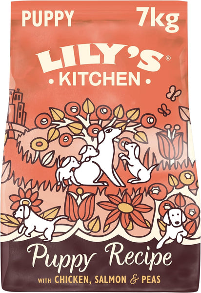 Lily s Kitchen Puppy Recipe Chicken Salmon Peas Complete Dry Dog Fo Uwu4Dogs