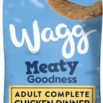 Wagg Meaty Goodness Complete Dry Adult Dog Food Chicken Dinner 12kg