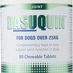 Dasuquin Advanced Joint Supplement for Dogs Over 25kg, with ASU, Glucosamine HCl and Chondroitin for Joint Care and Support - 80 Chewable Tablets