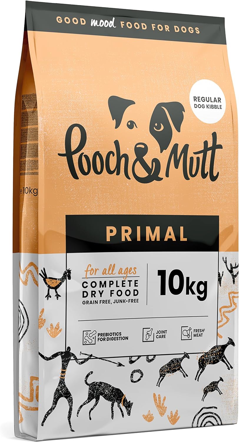 Pooch Mutt Primal High Protein Grain Free Dry Dog Food Regular Si Uwu4Dogs