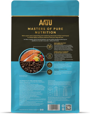 AATU 80/20 Grain Free Salmon Dry Dog Food - 10kg