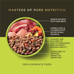 AATU 90/10 Complete Wet Adult Dog Food in a Tin Duck & Turkey 400g (Pack of 6) - Grain Free Recipe - No Artificial Ingredients - Good for Low Maintenance Feeding