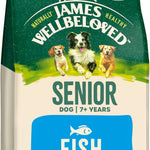 James Wellbeloved Complete Dry Senior Dog Food Fish and Rice, 15 kg