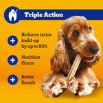 PEDIGREE DENTASTIX - Dental Dog Chews - Adult Large Dogs 25kg+ - 4 x 28 Sticks - Megapack of Dog Dental Sticks
