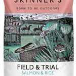 Skinners Field & Trial Salmon & Rice 15kg , Complete Dry Adult Working Dog Food, Gentle Digestion, Glossy Coat