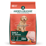 Arden Grange Puppy/Junior Dry Dog Food Rich in Fresh Chicken, 12 kg